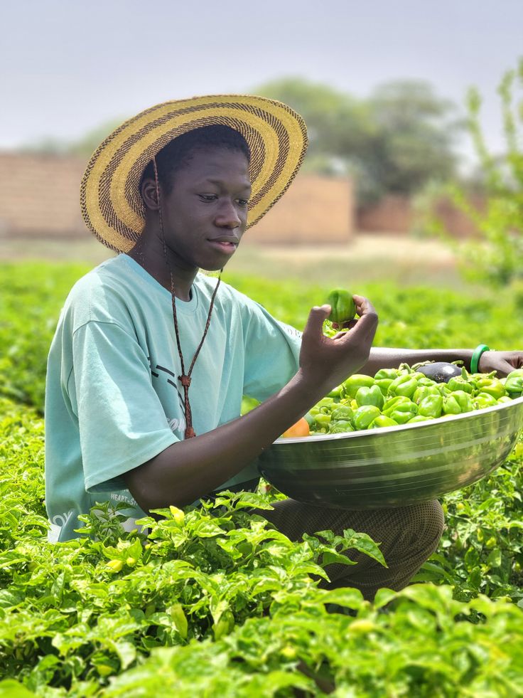 ya'ardua Musa, rice farmer and cooperative member in Niger